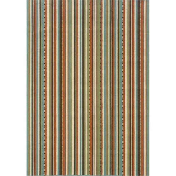 Sphinx By Oriental Weavers Rug, Montego 6996C 3x5 Rectangle - Green/ Blue-Polypropylene M6996C073135ST